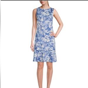 NWT Tommy Bahama Darcy “I Beleaf in You” dress in Island navy